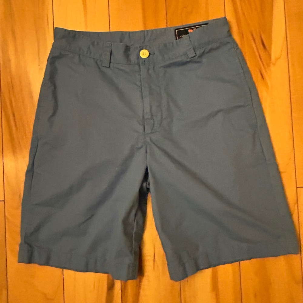 Vineyard Vines Sky Blue Men's Flat Front Shorts